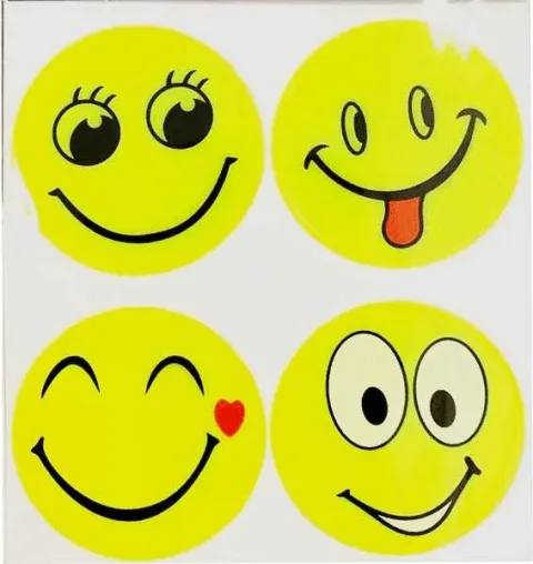 Набор наклеек deVente Safe Mode Smile / 9083001