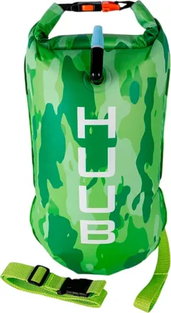 Буй для плавания Huub Safety Tow Float / LC A2-TF (лайм) — фото 3