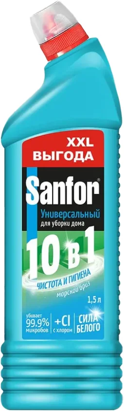 Универсальное чистящее средство Sanfor Универсал Морской бриз (1.5л)
