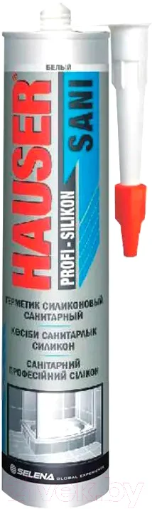 Герметик силиконовый Hauser Sani Универсальный (260мл, бесцветный)