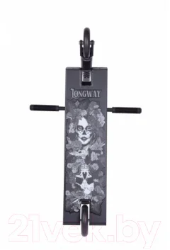 Самокат трюковый LONGWAY Santa Muerte 6.0 D (черный) — фото 7