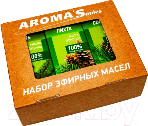 Набор эфирных масел Saules Sapnis Хвойный (3x10мл)