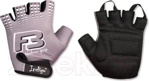 Велоперчатки Indigo Sport SB-01-8207 (S, серый)