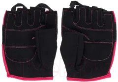 Перчатки для пауэрлифтинга Indigo Sport SB-16-1729 (M, розовый/черный) — фото 2
