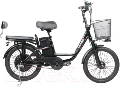 Электровелосипед Samebike SB-RX500 (черно/серебристый) — фото 1
