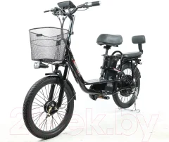 Электровелосипед Samebike SB-RX500 (черно/серебристый) — фото 5