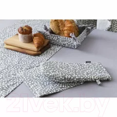 Рукавица-прихватка Tkano Scandinavian touch TK22-OM0004 (серый/спелая смородина) — фото 4