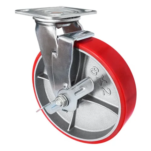 Опора колесная для тележки складской Longway SCPB 63