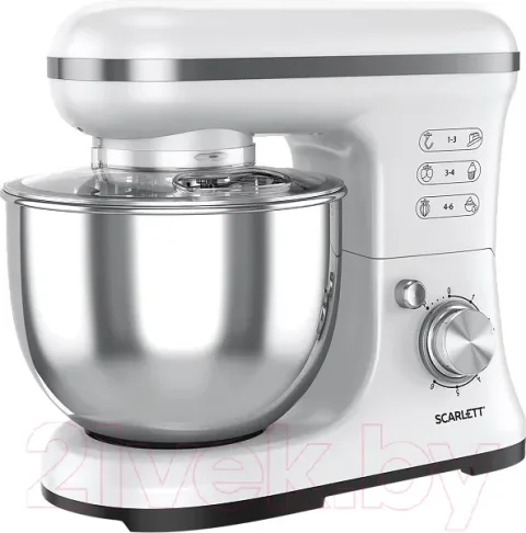 Миксер стационарный Scarlett SC-SM10S50 (белый)