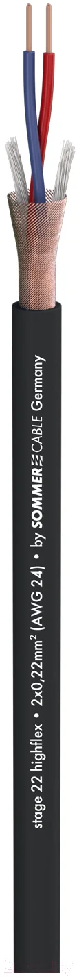 Кабель Sommer Cable SC-Stage 22 Highflex / 200-0001 (100м)