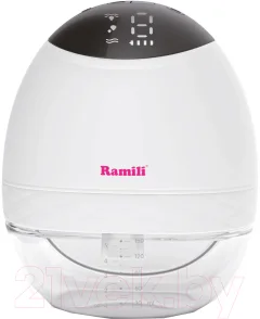 Молокоотсос электрический Ramili Двухфазный SE500 с двумя бутылочками / SE500240MLX2 — фото 2