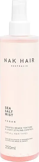 Спрей для укладки волос Nak Sea Salt средняя фиксация (250мл) — фото 3