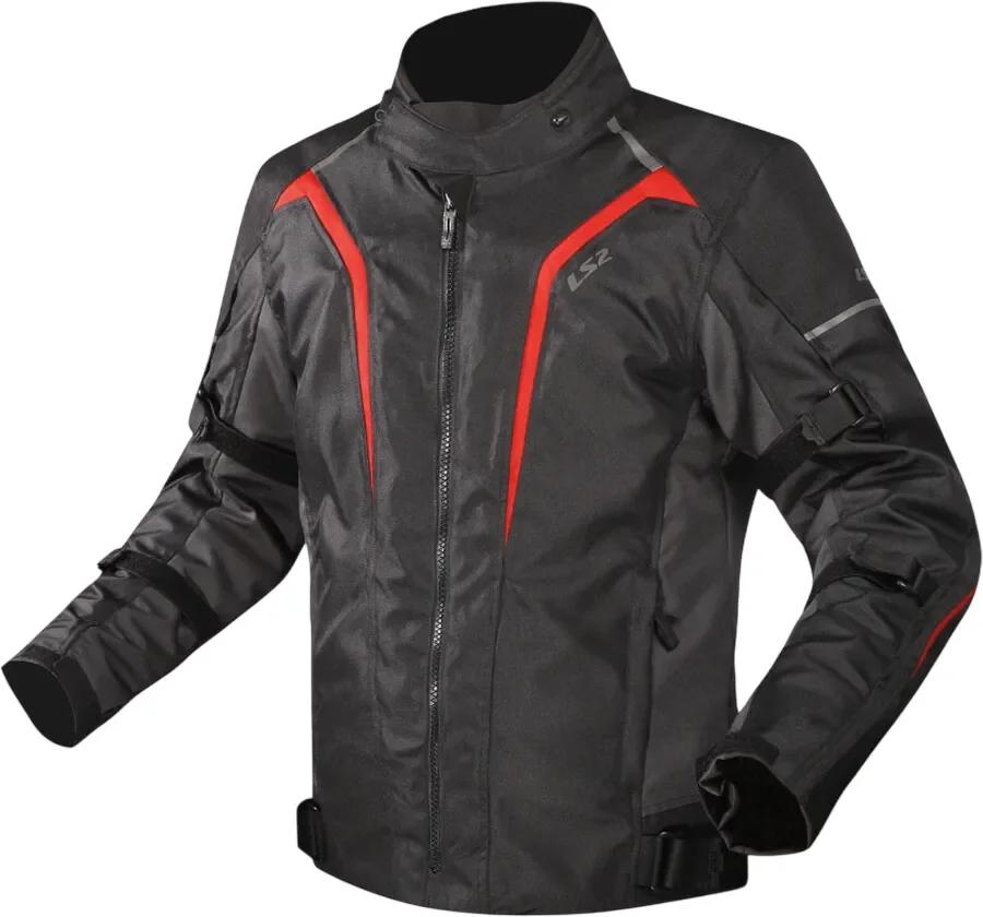 Мотокуртка LS2 Sepang Man (3XL, черный/серый/красный)