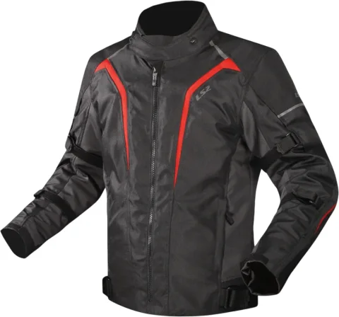 Мотокуртка LS2 Sepang Man (5XL, черный/серый/красный)