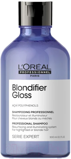 Шампунь для волос L'Oreal Professionnel Serie Expert Blondifier Gloss (300мл) — фото 1
