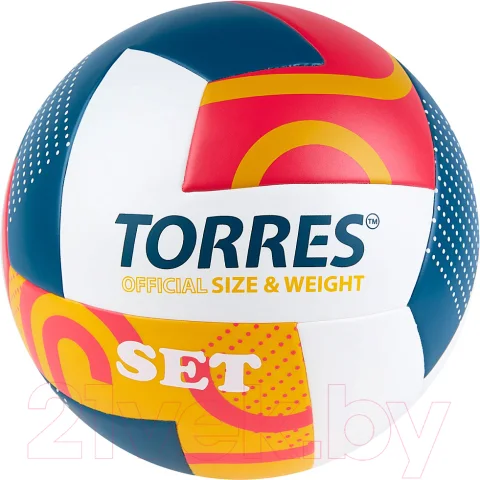 Мяч волейбольный Torres Set / V32345 (размер 5)