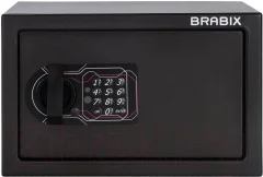 Мебельный сейф Brabix SF-200EL / 291145 (черный) — фото 3