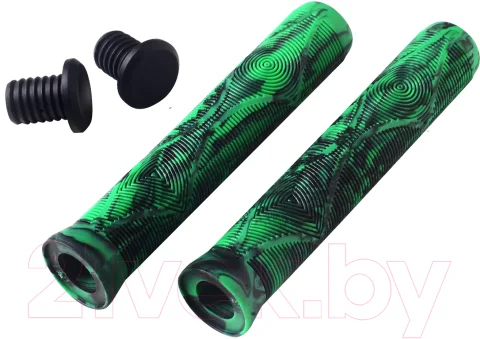 Грипсы для самоката Stattum SG12-BG (черный/зеленый)