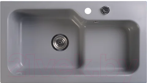 Мойка кухонная Belux SG-REC-HALF-8045-01 (серый сланец)