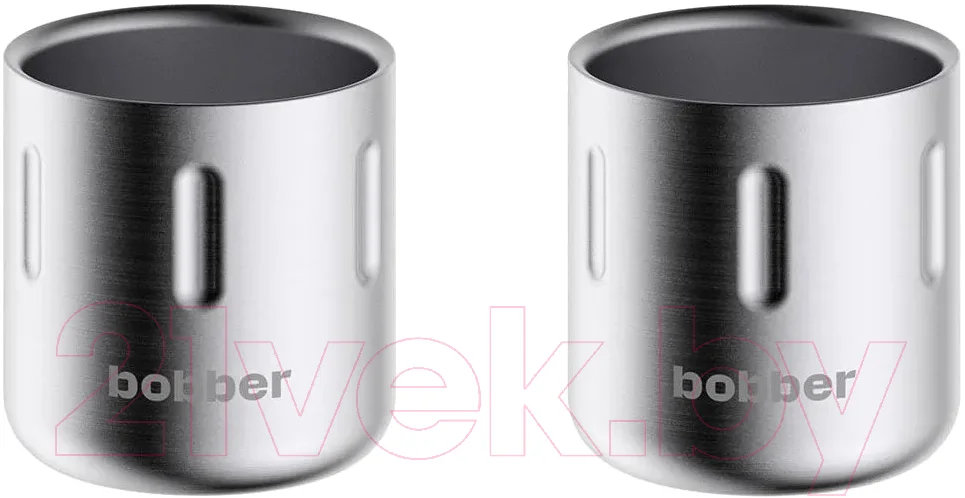 Набор стаканов для горячих напитков Bobber Shot-100 Matte (2шт, матовый)
