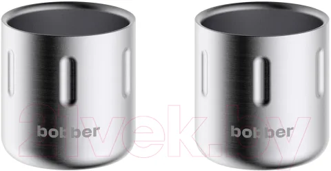Набор стаканов для горячих напитков Bobber Shot-100 Matte (2шт, матовый)