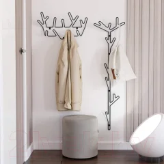 Вешалка для одежды Sheffilton SHT-WH36 (антрацит) — фото 5