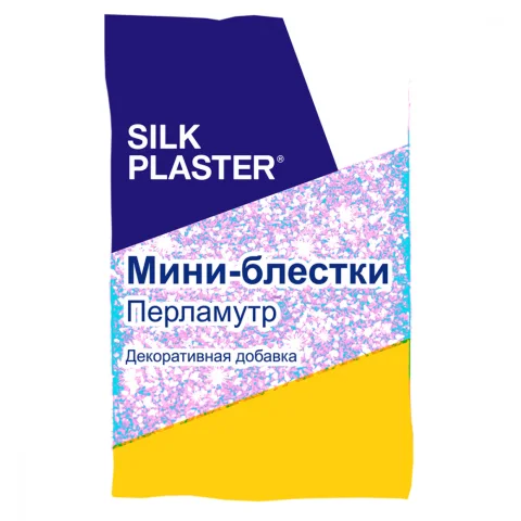 Блестки для жидких обоев Silk Plaster Мини (10г, перламутр)