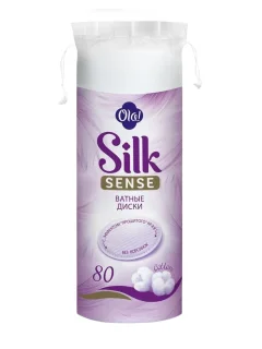 Ватные диски Ola! Silk Sense (80шт) — фото 1