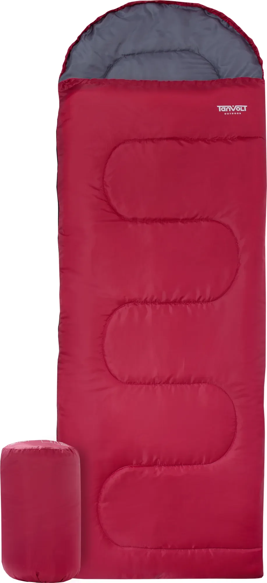 Спальный мешок TANVOLT Simple+Red