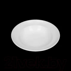 Тарелка столовая глубокая Corone Simplice LQ-QK15082B / фк142 — фото 2