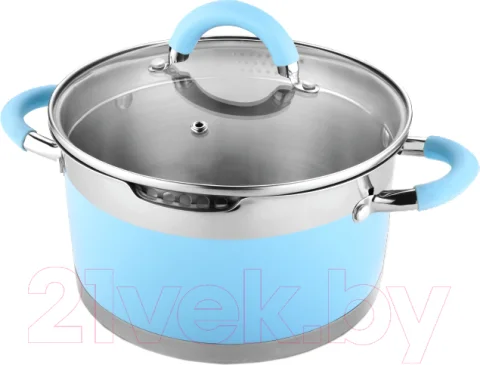 Кастрюля Lara Sky Blue LR02-444