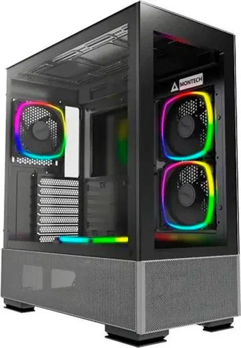 Корпус для компьютера Montech Sky Two (черный, без БП)