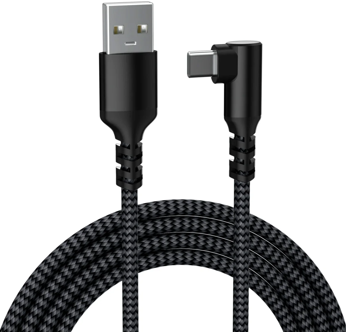 Зарядный кабель BreezyTech SL005 USB to Type-C (2м, черный)