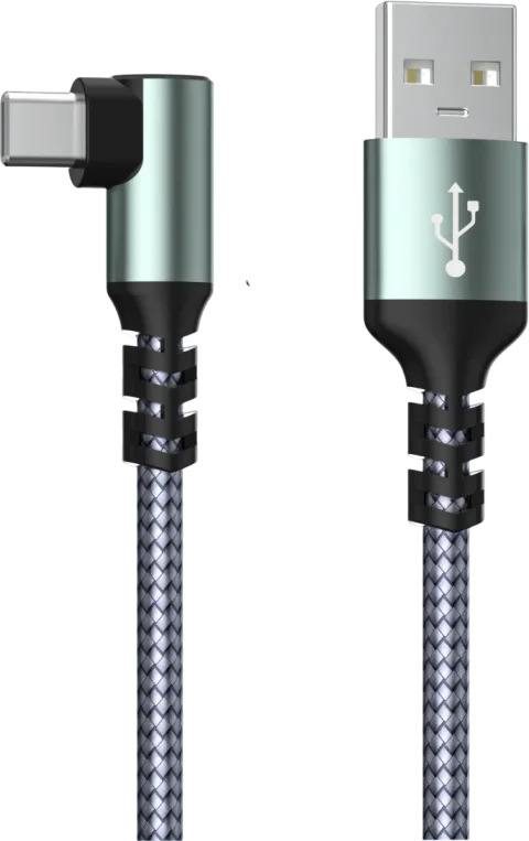Зарядный кабель BreezyTech SL005 USB to Type-C (2м, серый)