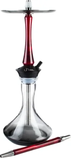 Шахта для кальяна Union Hookah Sleek Acryl (красный, мундштук) — фото 7