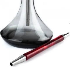 Шахта для кальяна Union Hookah Sleek Acryl (красный, мундштук) — фото 9