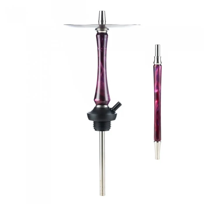 Шахта для кальяна Union Hookah Sleek Acryl (фиолетовый/красный, мундштук)