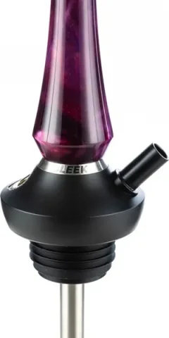 Шахта для кальяна Union Hookah Sleek Acryl (фиолетовый/красный, мундштук) — фото 6