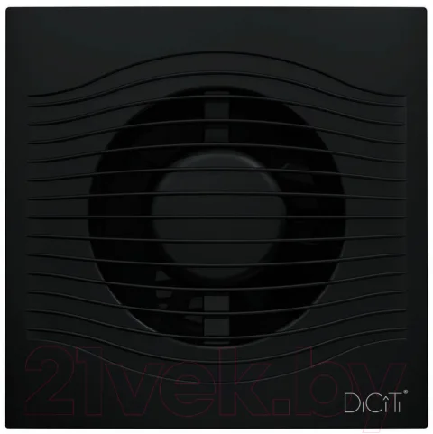 Вентилятор накладной Diciti Slim D100 4C (Matt Black)