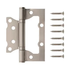 Комплект дверной фурнитуры Code Deco Slim H-40136-A-NISM с фиксатором (никель супер матовый) — фото 5
