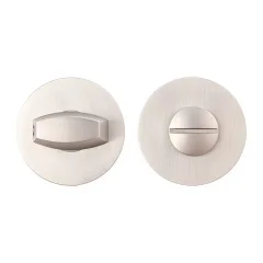 Комплект дверной фурнитуры Code Deco Slim H-40149-A-NISM с фиксатором (никель супер матовый) — фото 4