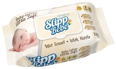 Влажные салфетки детские Slipp Bebe Детские (120шт)