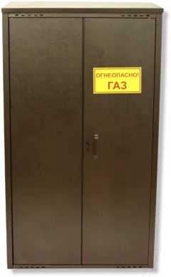 Шкаф для газового баллона Петромаш Slkptr22 (2x50л, античный) — фото 4