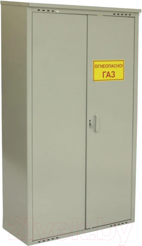 Шкаф для газового баллона Петромаш Slkptr27 (2x50л, серый)