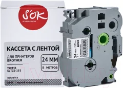 Картридж-лента S'OK SLTZE151 — фото 2