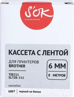 Картридж-лента S'OK SLTZE211 — фото 9