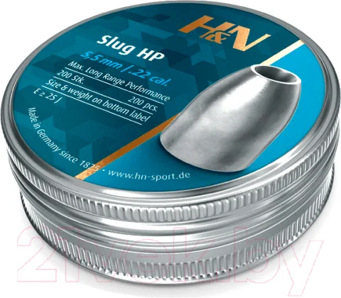 Пульки для пневматики H&N Slug HP .218 30г (200шт)