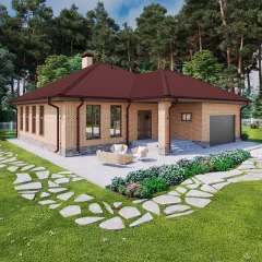 Лист кровельный Onduline Smart DIY (1950х760, красный) — фото 8