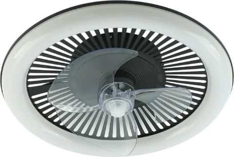 Вентилятор Estares Smarthome FN-LM Top 70W+18W R-APP-480x125-BLACK/WHITE-220-IP20
