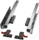 Комплект направляющих мебельных Samet Smart Slide Push Open / 12722416 (частичного выдвижения 500мм) — фото 4